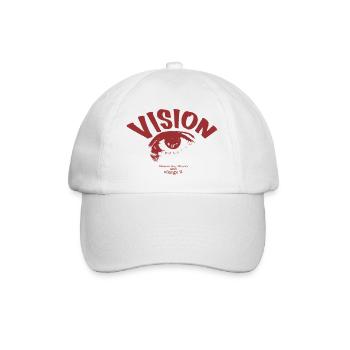 Vision Auge Streetwear - Baseballkappe - Weiß/Weiß - Vorne