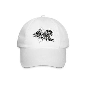 Fish - Baseball Cap - white/white - Front