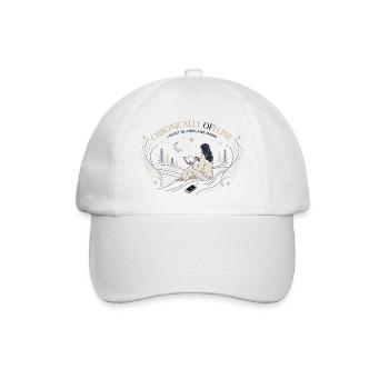Chronically Offline - Baseball Cap - white/white - Front