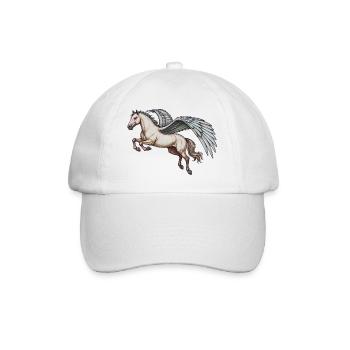 PEGASUS - animals - Baseball Cap - white/white - Front