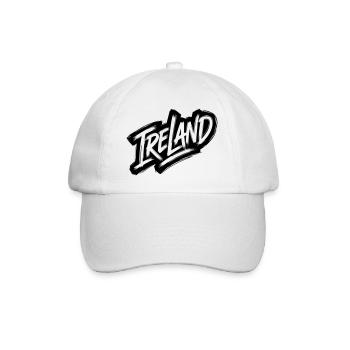 Irlande - Police de graffiti irlandaise - Casquette classique - blanc/blanc - Devant