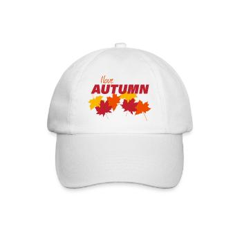 Autumn - Baseball Cap - white/white - Front