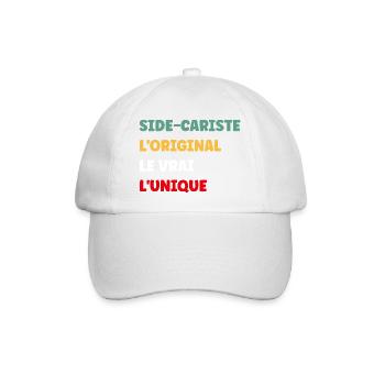 Sidecariste Original Unique - Casquette classique - blanc/blanc - Devant