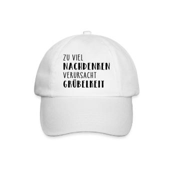 Méditation - Casquette classique - blanc/blanc - Devant