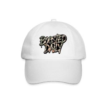 Boosted Daily Auto Tuning Design Camouflage Tuner - Casquette classique - blanc/blanc - Devant