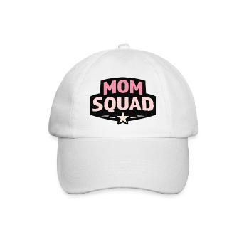 Mama-Trupp - Baseballkappe - Weiß/Weiß - Vorne