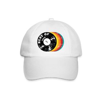 30e anniversaire du millésime 1996 - Casquette classique - blanc/blanc - Devant