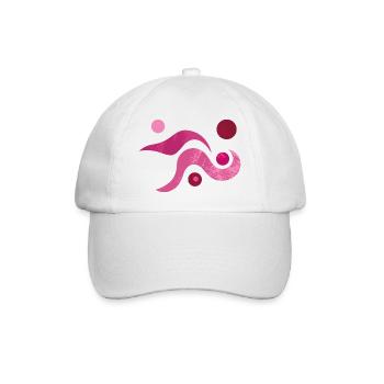 Yoga design_52 - Casquette classique - blanc/blanc - Devant
