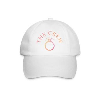 The Crew - Ring - customizable - Baseball Cap - white/white - Front