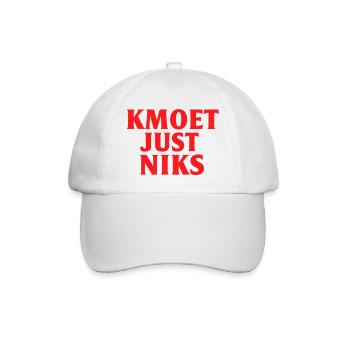 Kmoet just nothing, Dialecte anversois Chemises - Casquette classique - blanc/blanc - Devant
