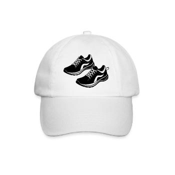 Running shoes - Baseball Cap - white/white - Front
