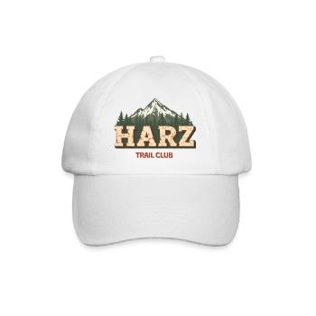 Club de sentier du Harz | Insigne vintage de plein air - Casquette classique - blanc/blanc - Devant