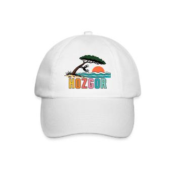 HOZGOR Ocean Pine of the Landes Retro - Baseball Cap - white/white - Front