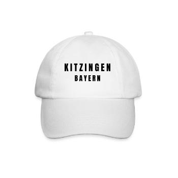 Kitzingen, Bavaria - Baseball Cap - white/white - Front