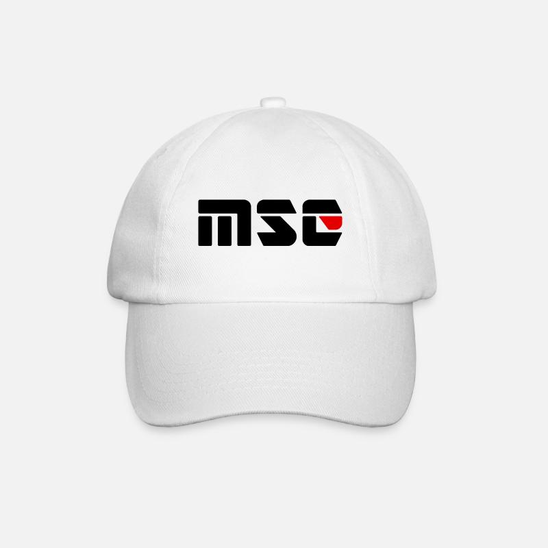 Conception MSC - Casquette classique - blanc/blanc