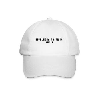 Mühlheim am Main, Hesse - Baseball Cap - white/white - Front