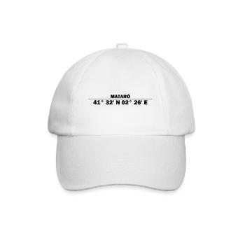 Coordonnées Mataró - Casquette classique - blanc/blanc - Devant
