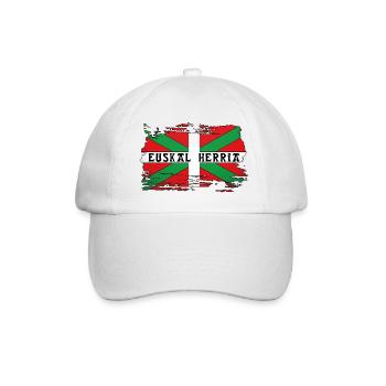 Euskal Herria - Pays Basque 83 - Casquette classique - blanc/blanc - Devant