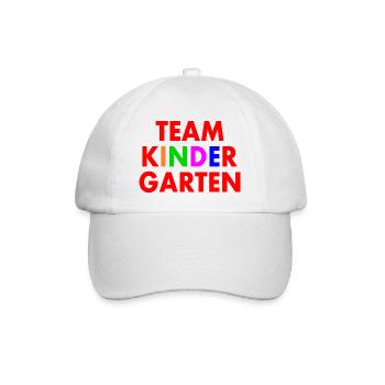 Team kindergarten - Baseball Cap - white/white - Front