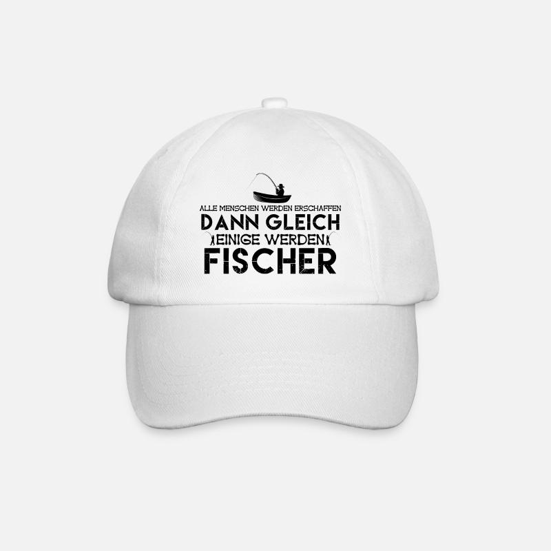 Fischer | werden fischer. fischer - Baseballkappe - Weiß/Weiß