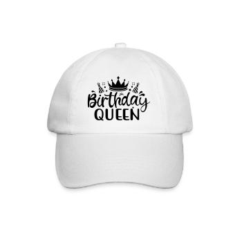 Birthday Queen 1 Happy Birthday - Baseball Cap - white/white - Front