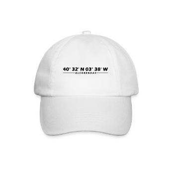 Coordonnées d’Alcobendas - Casquette classique - blanc/blanc - Devant