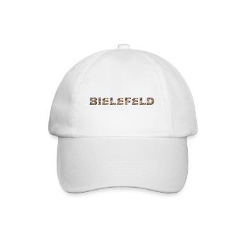 Bielefeld Hund - Baseballkappe - Weiß/Weiß - Vorne