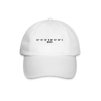 Coordonnées Neuss Rhénanie-du-Nord-Westphalie - Casquette classique - blanc/blanc - Devant
