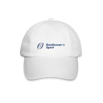 RUGBY GENTLEMAN - Casquette classique - blanc/blanc - Devant