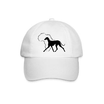 Azawakh - Baseball Cap - white/white - Front