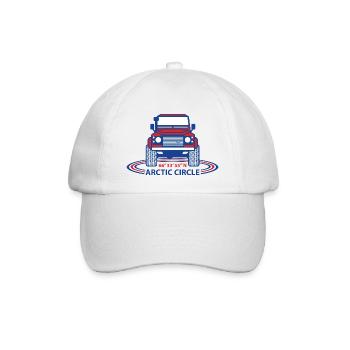 HUH! Arctic #10 (Full Donation) - Baseball Cap - white/white - Front