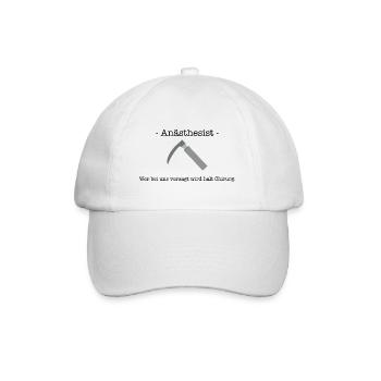 Anästhesist Spruch Chirurg Geschenk - Baseballkappe - Weiß/Weiß - Vorne