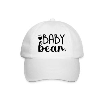 Ours de chéri - Casquette classique - blanc/blanc - Devant