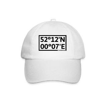 Cambridge Coordinates - Baseball Cap - white/white - Front