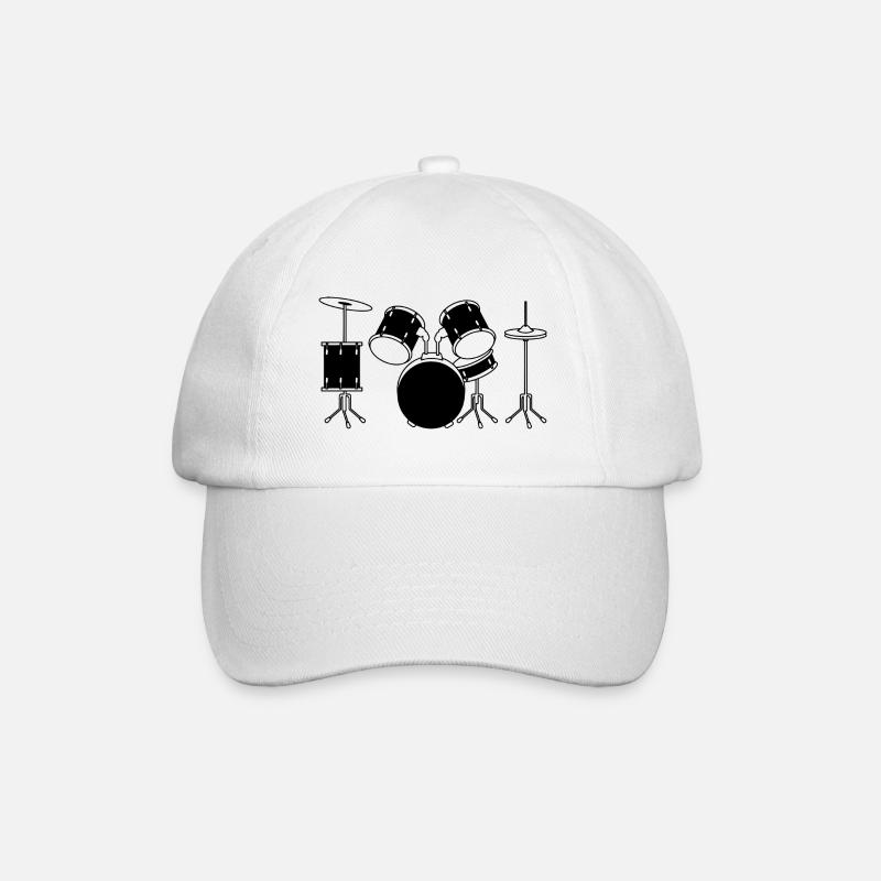 batterie - Casquette classique - blanc/blanc