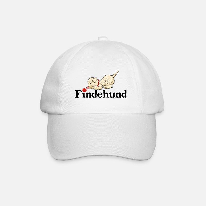 Finder2 3 - Baseballkappe - Weiß/Weiß