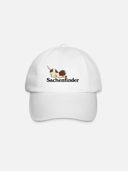 Finder1 1 - Baseballkappe - Weiß/Weiß