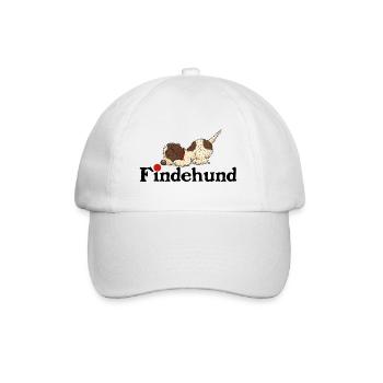Finder2 1 - Baseballkappe - Weiß/Weiß - Vorne