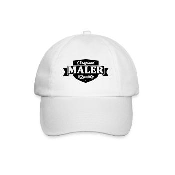 maler - Baseballkappe - Weiß/Weiß - Vorne