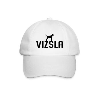 VIZSLA Wirehair Dog breed dog Wilsigns - Baseball Cap - white/white - Front