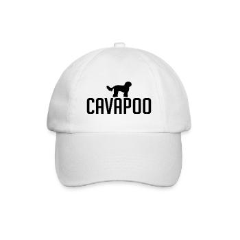 Cavapoo Dog breeds Dogs Wilsigns - Baseball Cap - white/white - Front