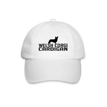 Welsh Corgi Cardigan Dog breeds Dogs Wilsigns - Baseball Cap - white/white - Front