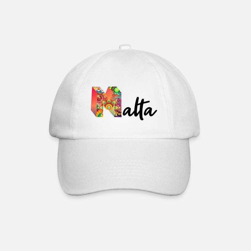 Malte - Casquette classique - blanc/blanc