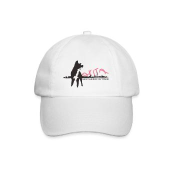 Akita Inu - Nouveau shérif en ville - Casquette classique - blanc/blanc - Devant