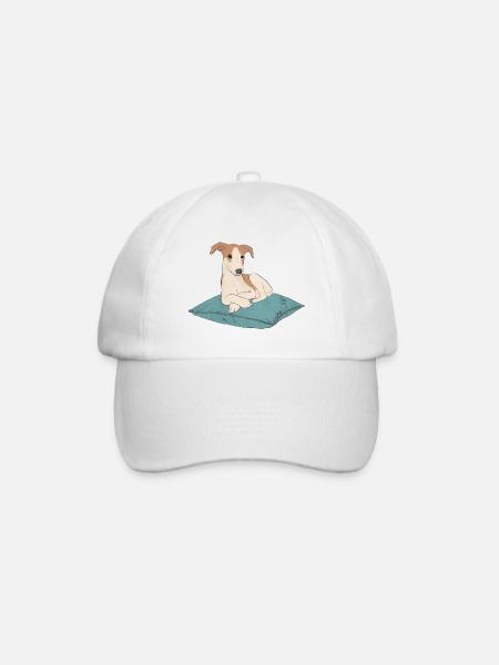 chien.png - Casquette classique - blanc/blanc