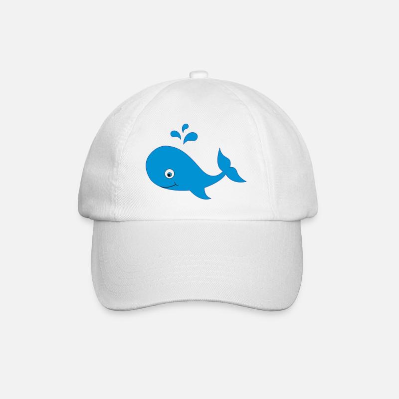 wal - Baseballkappe - Weiß/Weiß