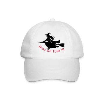 Hexe-on-Tour - Baseballkappe - Weiß/Weiß - Vorne