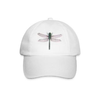 Libellule CMYK - Casquette classique - blanc/blanc - Devant