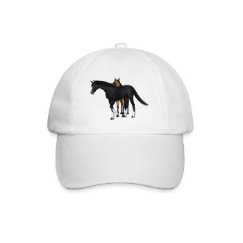 Cheval - Casquette classique - blanc/blanc - Devant