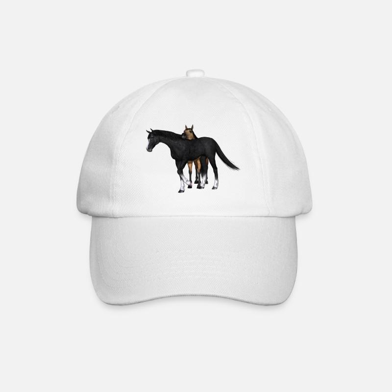 Cheval - Casquette classique - blanc/blanc